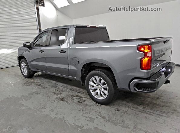 3GCPWBEK7NG126944 2022 CHEVROLET SILVERADO Gray Rear left