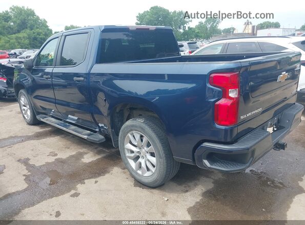3GCPWBEK7NG169924 2022 CHEVROLET SILVERADO Dark Blue Задня ліва чверть