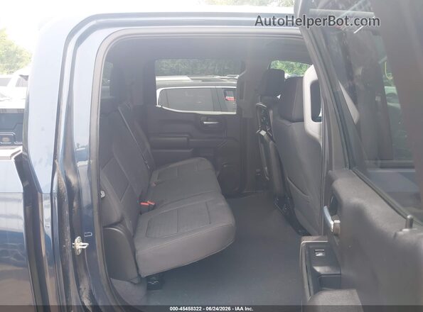 3GCPWBEK7NG169924 2022 CHEVROLET SILVERADO Dark Blue Вид наклейки з VIN-кодом