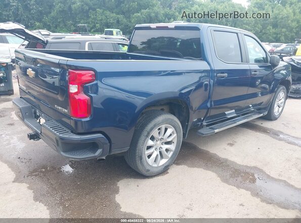 3GCPWBEK7NG169924 2022 CHEVROLET SILVERADO Dark Blue Задня права чверть