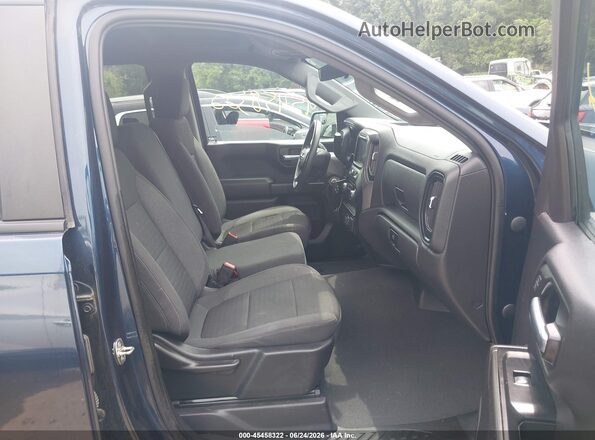 3GCPWBEK7NG169924 2022 CHEVROLET SILVERADO Dark Blue Вид салону спереду