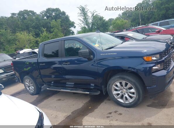 3GCPWBEK7NG169924 2022 CHEVROLET SILVERADO Dark Blue Вид задньої частини салону
