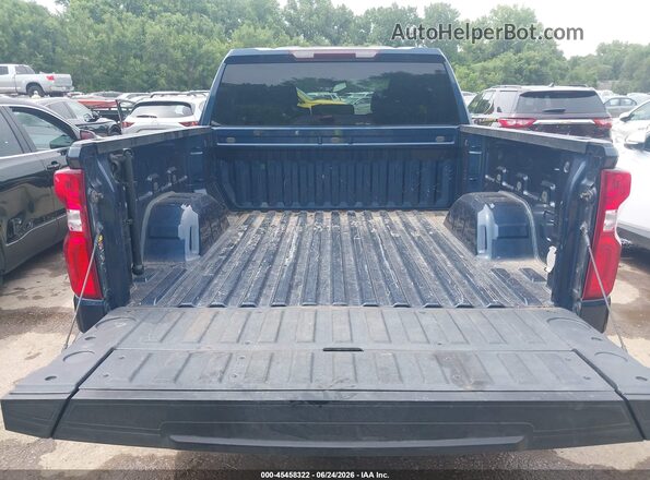 3GCPWBEK7NG169924 2022 CHEVROLET SILVERADO Dark Blue 