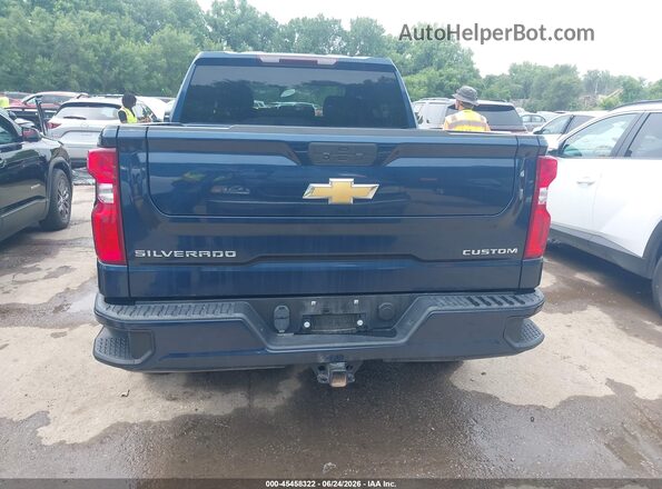 3GCPWBEK7NG169924 2022 CHEVROLET SILVERADO Dark Blue 