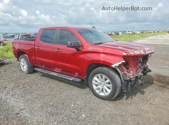 3GCPWBEK9NG174297 2022 CHEVROLET SILVERADO Red 