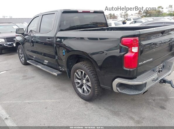 3GCPWCED0LG160020 2020 CHEVROLET SILVERADO Black Задня ліва чверть