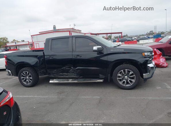 3GCPWCED0LG160020 2020 CHEVROLET SILVERADO Black Вид задньої частини салону