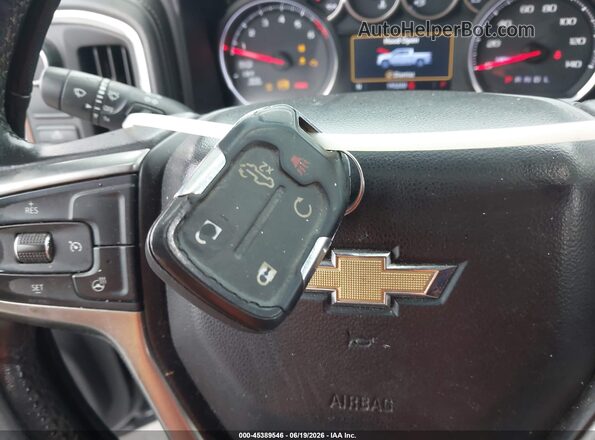 3GCPWCED0LG160020 2020 CHEVROLET SILVERADO Black Вид панелі приладів