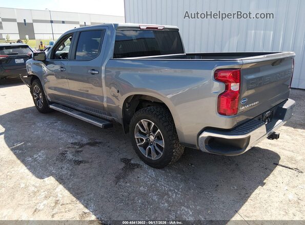 3GCPWCED0LG197648 2020 CHEVROLET SILVERADO Gray Rear left