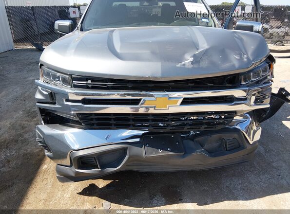 3GCPWCED0LG197648 2020 CHEVROLET SILVERADO Gray Front view