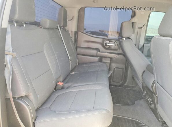 3GCPWCED0LG294896 2020 CHEVROLET SILVERADO Silver Հետևի նստատեղերի տեսք