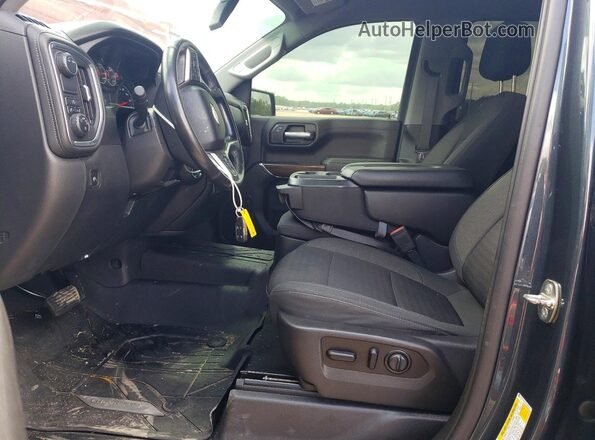 3GCPWCED1LG200427 2020 CHEVROLET SILVERADO Серый Вид салона спереди