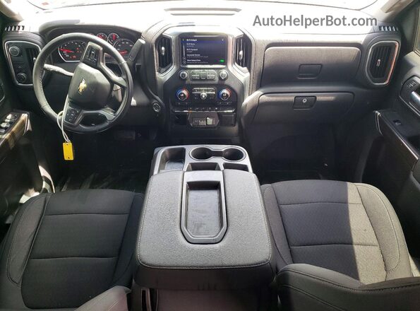 3GCPWCED1LG200427 2020 CHEVROLET SILVERADO Серый Вид панели приборов