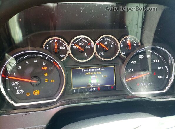 3GCPWCED1LG200427 2020 CHEVROLET SILVERADO Серый Вид щитка приборов