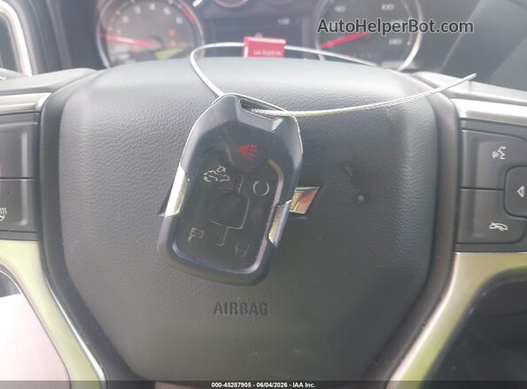 3GCPWCED2KG232625 2019 CHEVROLET SILVERADO White Dashboard view