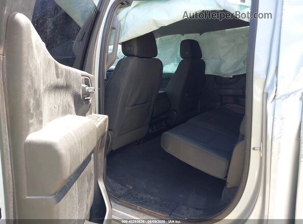3GCPWCED2LG255498 2020 CHEVROLET SILVERADO Silver Widok naklejki z numerem VIN