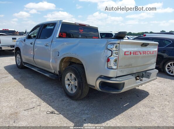 3GCPWCED2LG255498 2020 CHEVROLET SILVERADO Silver Tył lewy