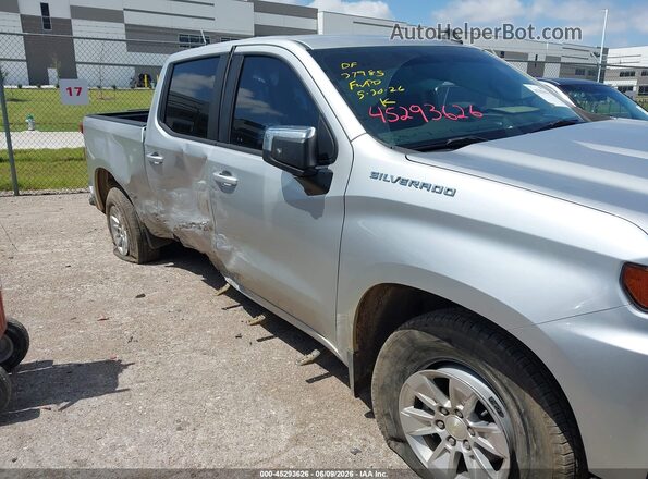 3GCPWCED2LG255498 2020 CHEVROLET SILVERADO Silver Widok zestawu wskaźników