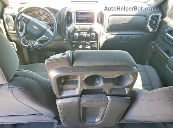 3GCPWCED2MG201247 2021 CHEVROLET SILVERADO Black Առջևի վահանակի տեսք