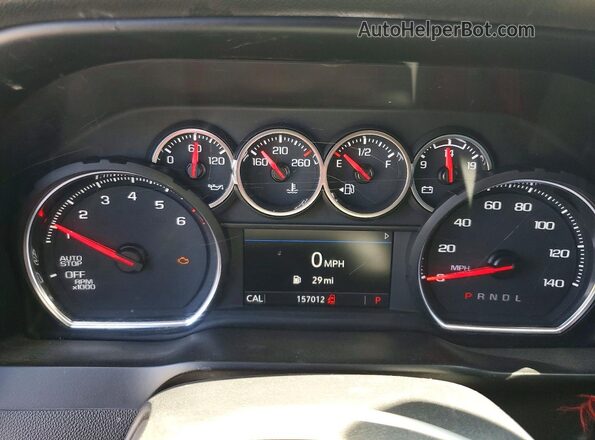 3GCPWCED2MG201247 2021 CHEVROLET SILVERADO Black Սարքավորումների վահանակի տեսք
