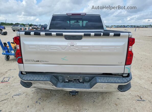 3GCPWCED3KG159085 2019 CHEVROLET SILVERADO Silver Вид ззаду