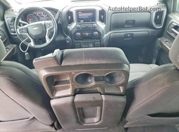 3GCPWCED3KG159085 2019 CHEVROLET SILVERADO Silver Вид панелі приладів