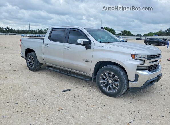 3GCPWCED3KG159085 2019 CHEVROLET SILVERADO Silver Передня права чверть