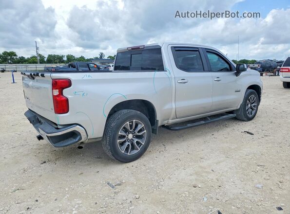 3GCPWCED3KG159085 2019 CHEVROLET SILVERADO Silver Задня права чверть