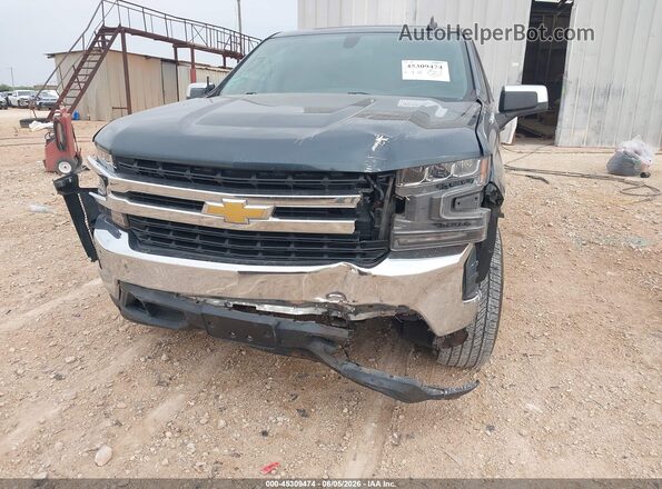 3GCPWCED3KG213629 2019 CHEVROLET SILVERADO Blue Widok z przodu