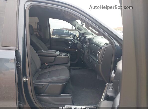 3GCPWCED3KG213629 2019 CHEVROLET SILVERADO Blue Widok wnętrza z przodu