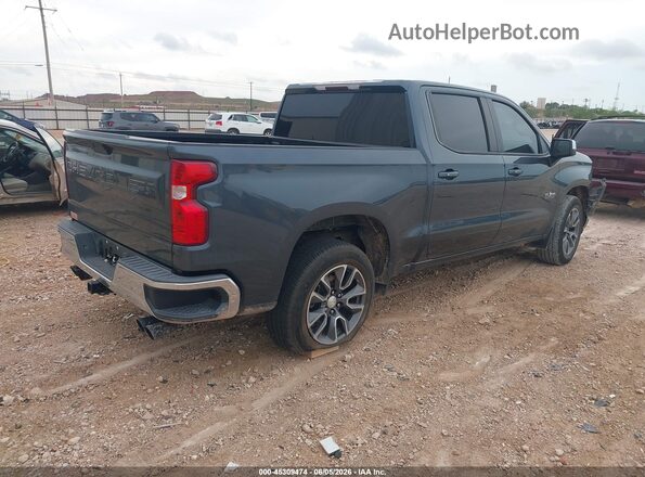 3GCPWCED3KG213629 2019 CHEVROLET SILVERADO Blue Tył prawy