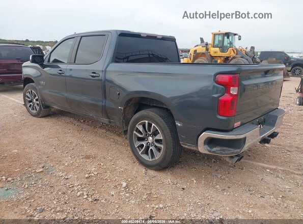 3GCPWCED3KG213629 2019 CHEVROLET SILVERADO Blue Tył lewy
