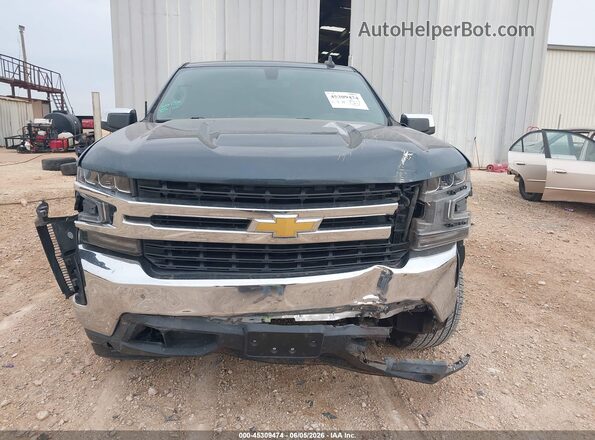 3GCPWCED3KG213629 2019 CHEVROLET SILVERADO Blue Widok zestawu wskaźników