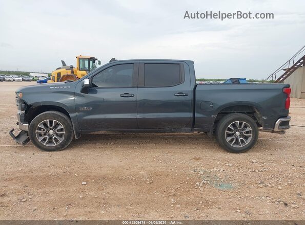 3GCPWCED3KG213629 2019 CHEVROLET SILVERADO Blue Widok wnętrza 360 stopni