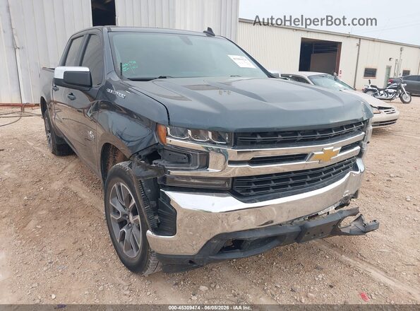 3GCPWCED3KG213629 2019 CHEVROLET SILVERADO Blue 