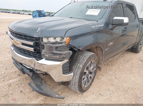 3GCPWCED3KG213629 2019 CHEVROLET SILVERADO Blue 