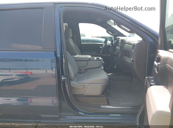 3GCPWCED4MG386594 2021 CHEVROLET SILVERADO Blue Front interior view