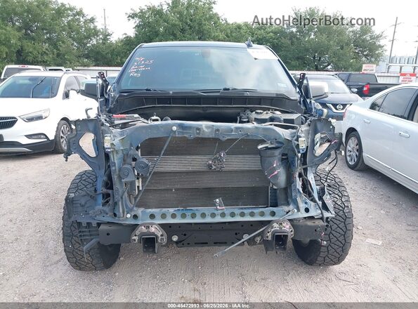 3GCPWCED4MG386594 2021 CHEVROLET SILVERADO Blue Rear interior view