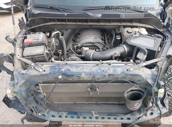 3GCPWCED4MG386594 2021 CHEVROLET SILVERADO Blue Rear view