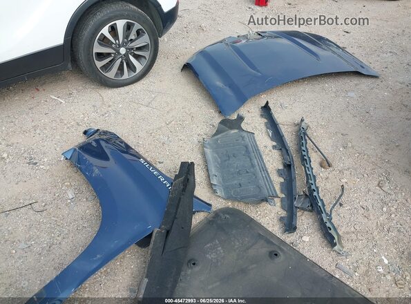 3GCPWCED4MG386594 2021 CHEVROLET SILVERADO Blue 
