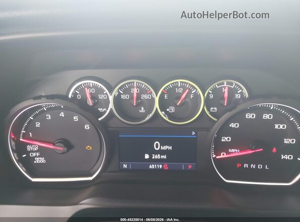 3GCPWCED5LG259609 2020 CHEVROLET SILVERADO White Вид задніх сидінь