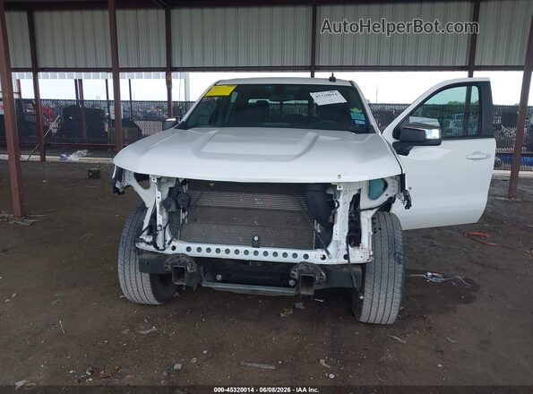 3GCPWCED5LG259609 2020 CHEVROLET SILVERADO White Вид спереду