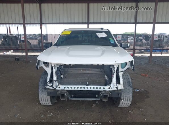 3GCPWCED5LG259609 2020 CHEVROLET SILVERADO White Вид щитка приладів