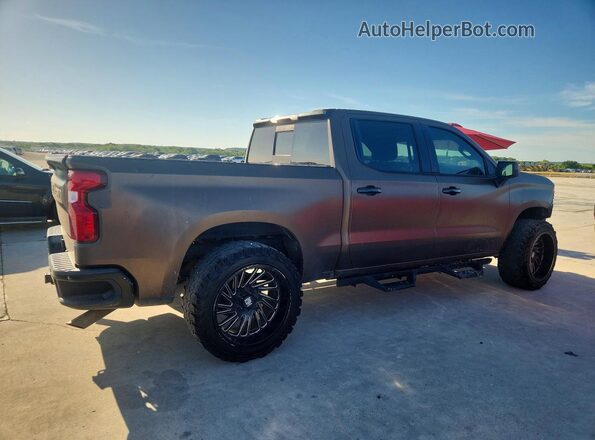 3GCPWCED6KG120863 2019 CHEVROLET SILVERADO Коричневый Задняя правая четверть