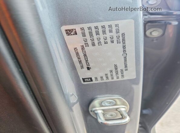 3GCPWCED6KG279544 2019 CHEVROLET SILVERADO Gray 