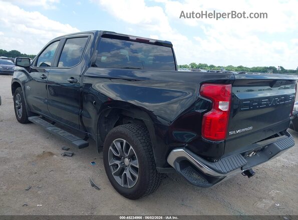 3GCPWCED6LG167795 2020 CHEVROLET SILVERADO Black Հետևի ձախ