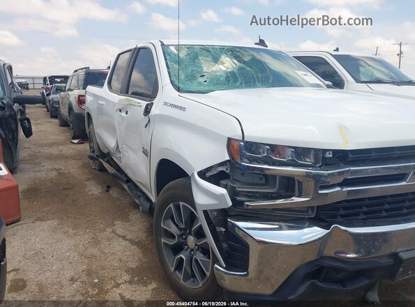 3GCPWCED6MG121711 2021 CHEVROLET SILVERADO White Դիմացի տեսք