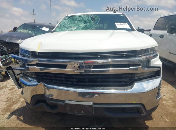 3GCPWCED6MG121711 2021 CHEVROLET SILVERADO White Սարքավորումների վահանակի տեսք