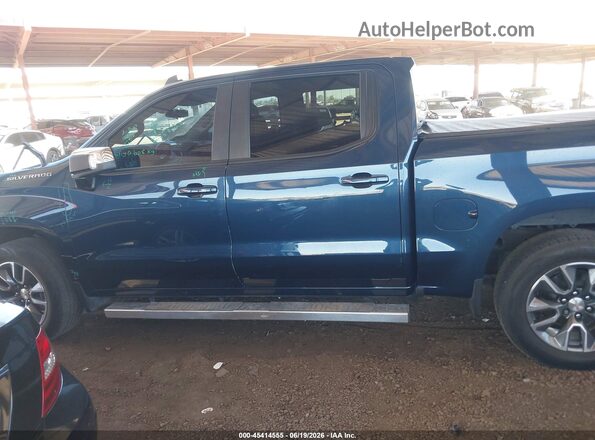 3GCPWCEDXMG198937 2021 CHEVROLET SILVERADO Dark Blue Панорамный вид салона 360°