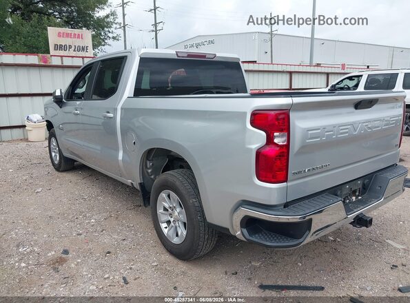 3GCPWCEK4MG283674 2021 CHEVROLET SILVERADO Silver უკანა მარცხენა